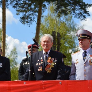 Открытие стелы в Центре профессиональной подготовки ГИБДД