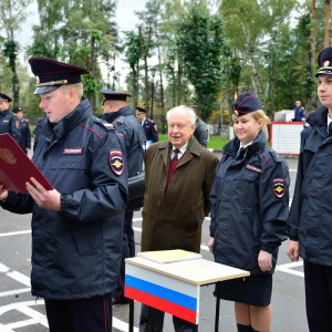 Присяга ЦПП ГИБДД в Ивантеевке